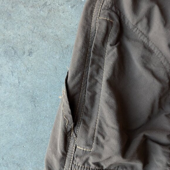 Kuhl Brown Straight Leg Cargo Hiking Pants size 34x30 - Picture 3 of 10